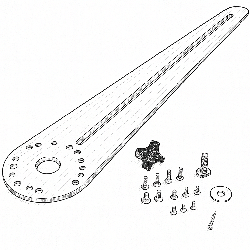 Route Circle Cutting Jig - Free