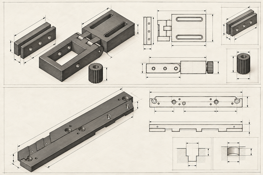 Cross Cut Sled Print Files (Stop block and mitre bars)